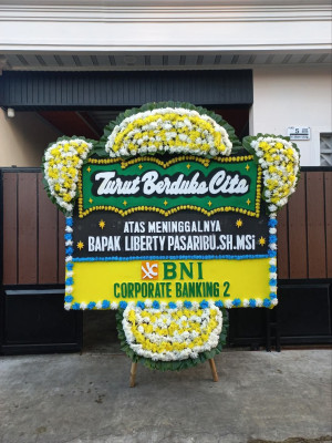 Papan Bunga Duka di Pasir Kembang