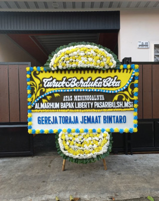 Papan Bunga Duka di Pasir Kembang
