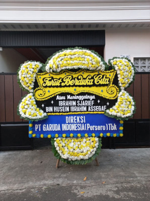 Papan Bunga Duka di Pasir Kembang