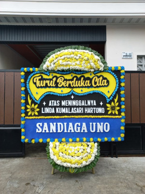 Papan Bunga Duka di Pasir Kembang