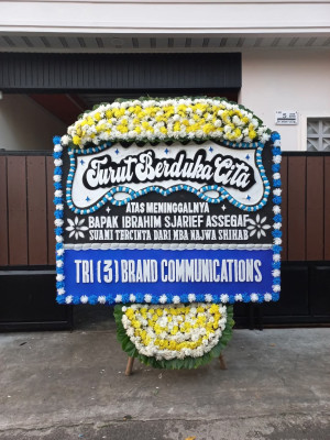 Papan Bunga Duka di Pasir Kembang